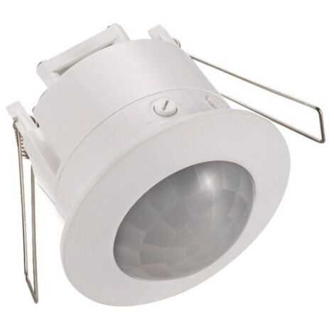 Rilevatore di movimento da soffitto per interni KZQ, relè bianco a 360° da incasso, IP20