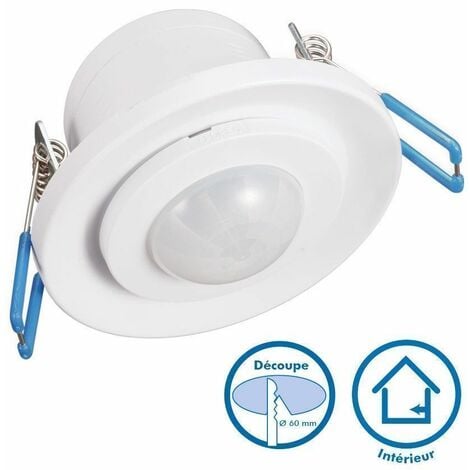 Sensore di Movimento Pir per Lampadine E27 60W 115x55mm