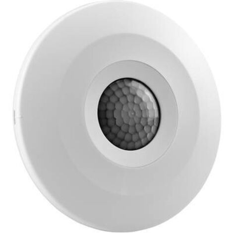 Rilevatore di movimento Grothe 94504 bianco 360 gradi 7 metri