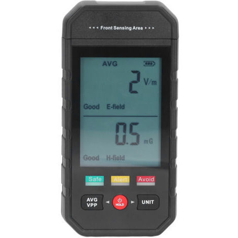 Rilevatore di radiazioni elettromagnetiche digitale LCD, rilevatore EMC per ispezioni in casa e in ufficio e per la caccia ai fantasmi all'aperto.