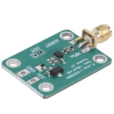 Rilevatore logaritmico AD8317 Analizzatore di spettro del controller del misuratore di potenza in uscita del registro del segnale RF 1M-10000MHz per il rilevamento del segnale RF