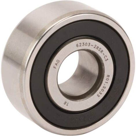 Rillenkugellager 62303 -2RSR-C3 ID 17mm AD 47mm Breite19mm FAG