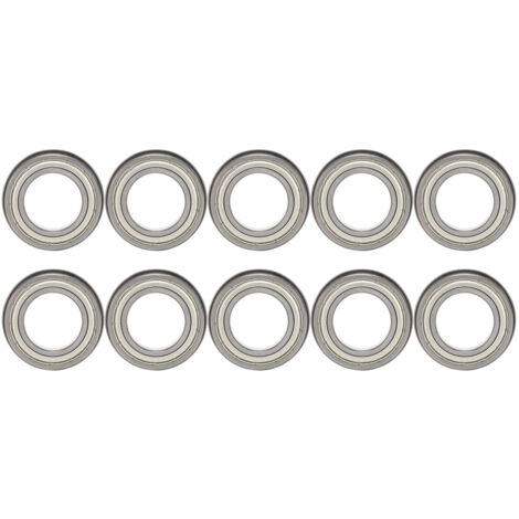 Rillenkugellager mit Seitenflansch – 10 Stück für mechanische Anwendungen