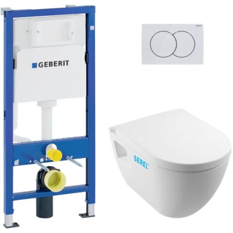 Rimless Geberit Pack Bati WC (39186rimless-GEB1)