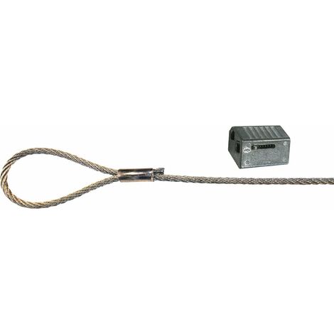 Rimuovere multischlinge diametro 2 mm con 3 m di corda e fune metallica a forma di castello, 1 Set, 480514