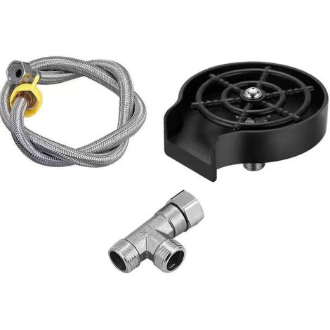 Rince-verres et bouteilles automatique avec accessoires pour évier de cuisine