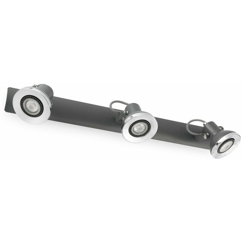 

RING Foco gris oscuro r3 luces ef. 40557 - GRIS OSCURO