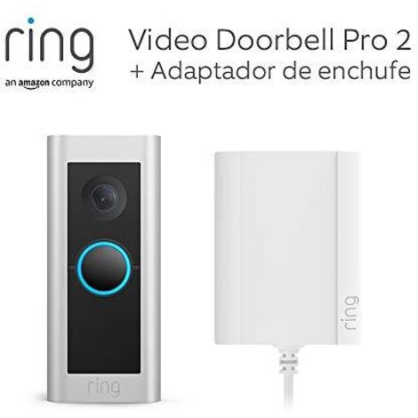 Ring campanello video cablato Pro (precedentemente Video Doorbell Pro 2) con plug-in : Campanello con video HD 1536p de full body, 3D motion detection de, vista panoramica : 30 giorni gratuiti de Ring