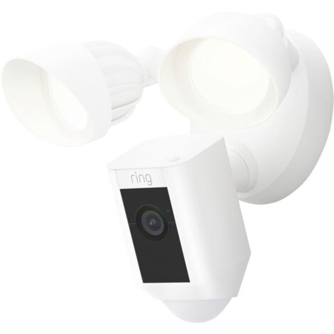 ring Floodlight Cam Wired Plus White 8SF1P1-WEU0 WLAN IP  Überwachungskamera  1920 x 1080 Pixel