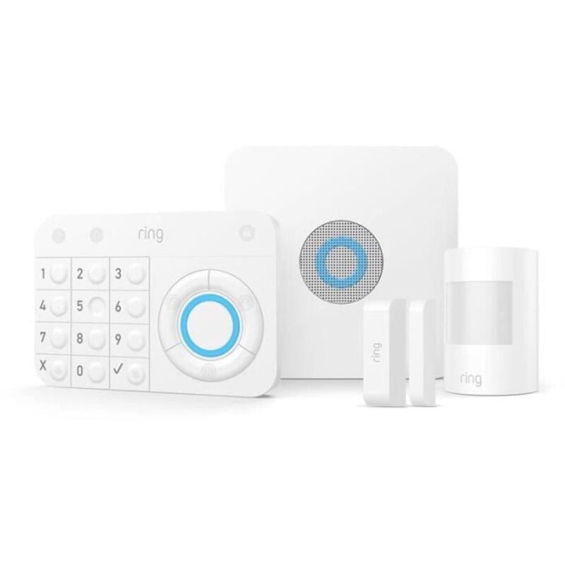 Ring - Alarm 5 Piece Kit (2nd Gen) - hb 4K11SZ-0EU0 Pack système d'alarme sans fil Pack alarme sans fil + accessoires Y675192