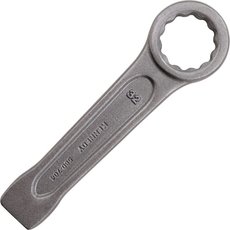 Imperial Ring Slogging Spanner, Chrome Satin Hardened Steel, 2 5/8IN. - Kennedy