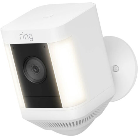 ring Spotlight Cam Plus - Battery - White 8SB1S2-WEU0 WLAN IP  Überwachungskamera  1920 x 1080 Pixel