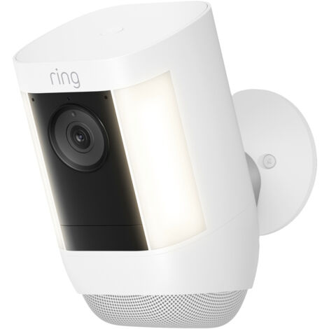 ring Spotlight Cam Pro - Battery - White 8SB1S2-WEU1 WLAN IP  Überwachungskamera  1920 x 1080 Pixel