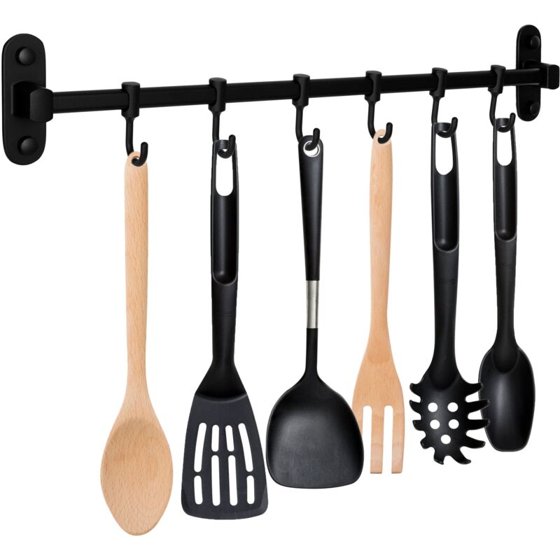 Ringhiera cucina/bagno SIVAS, nera