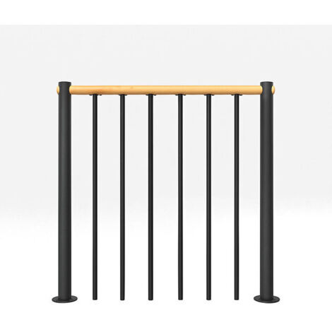 Corrimano In Legno Di Faggio Massello – 65x45x2000 Mm + Listello Fissaggio 8x38x2000 – Grezzo Da Verniciare, Per Scale Interne
