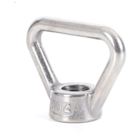 Ringmuttern aus Edelstahl 304, Ösenmuttern, Dreieckmuttern M8-M24, Trapezmuttern, Zubehör, M24-Muttern