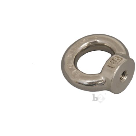 Ringmuttern Ösenmuttern Edelstahl V2A DIN 582 M6