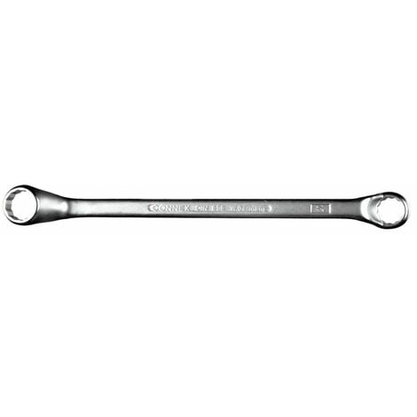 Ringschlüssel 12 x 13 mm, gekröpft, Chrom-Vanadium-Stahl Schraubenschlüssel