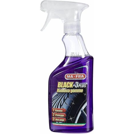 Rinnova gomme MA-FRA BLACK 3 PLUS protezione dei pneumatici Auto Moto - 500 ml