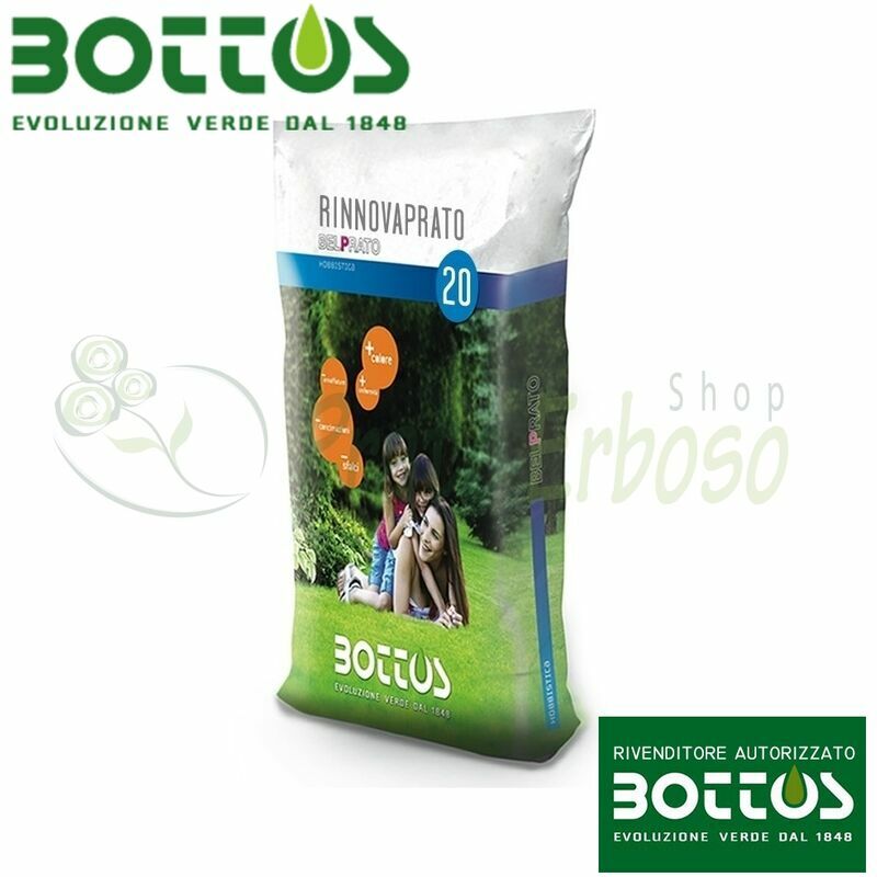 Bottos - Rinnovaprato - Graines pour pelouses 20 Kg