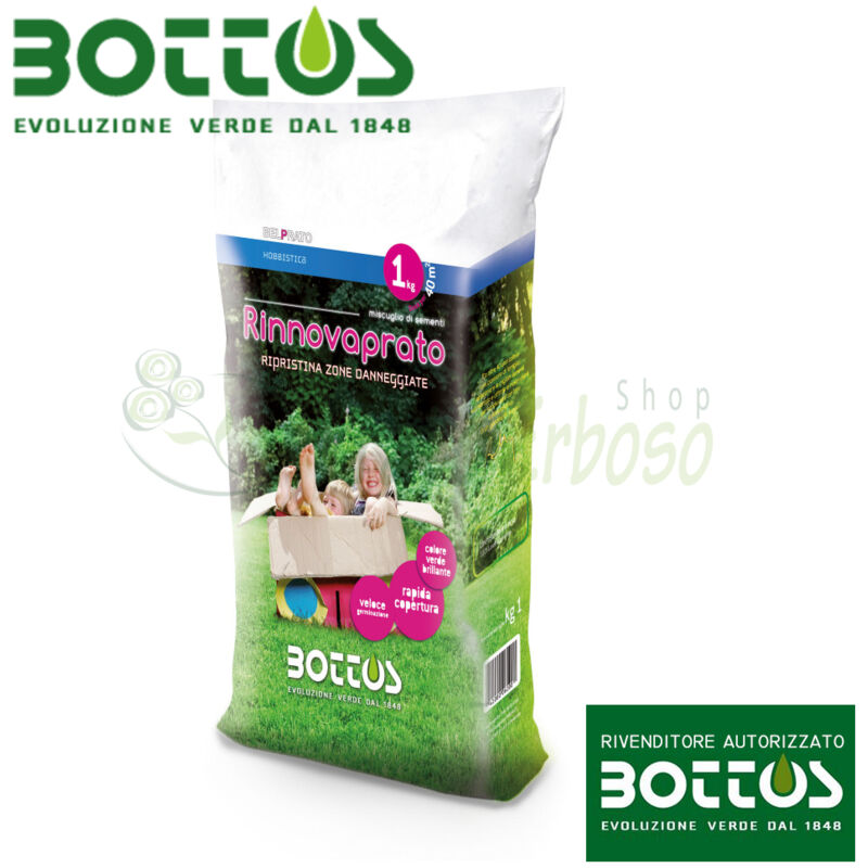 Bottos - Rinnovaprato - Sementi per prato da 1 Kg