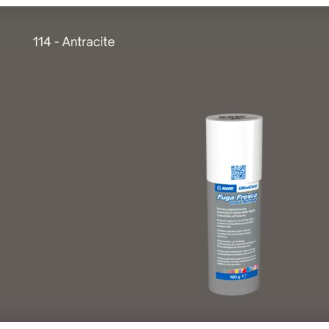 Rinnovo fughe sbiadite ripristinare pavimento ultracare fuga fresca 160 gr colore- antracite - 114 - confezione 1
