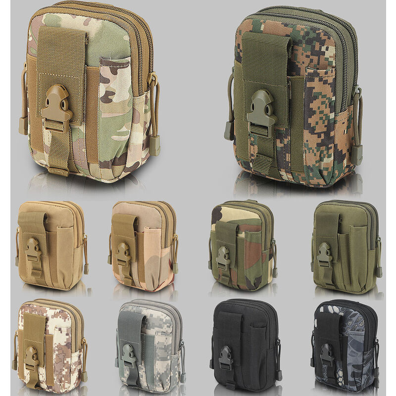 

Rinonera al aire libre Sistema Molle compatible con bolsa multifuncional impermeable, resistente y ligera,3 #