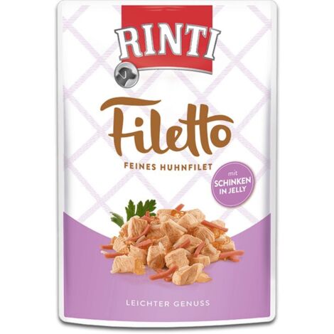 Rinti  Filetto  Filets de poulet en gelée - sachet de 100 g - avec 100 g de jambon