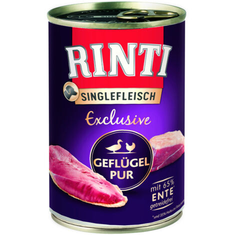 Rinti Singlefleisch Hundenassfutter Adult 400 g Geflügel