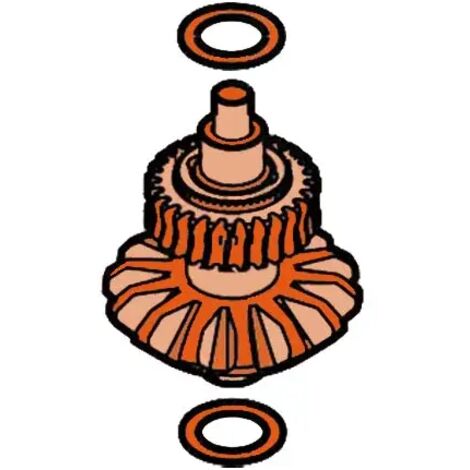 Rinvio e Leva Sblocco Per Motore 413 415 S418 Per Boccole Ricambio FAAC 60202215