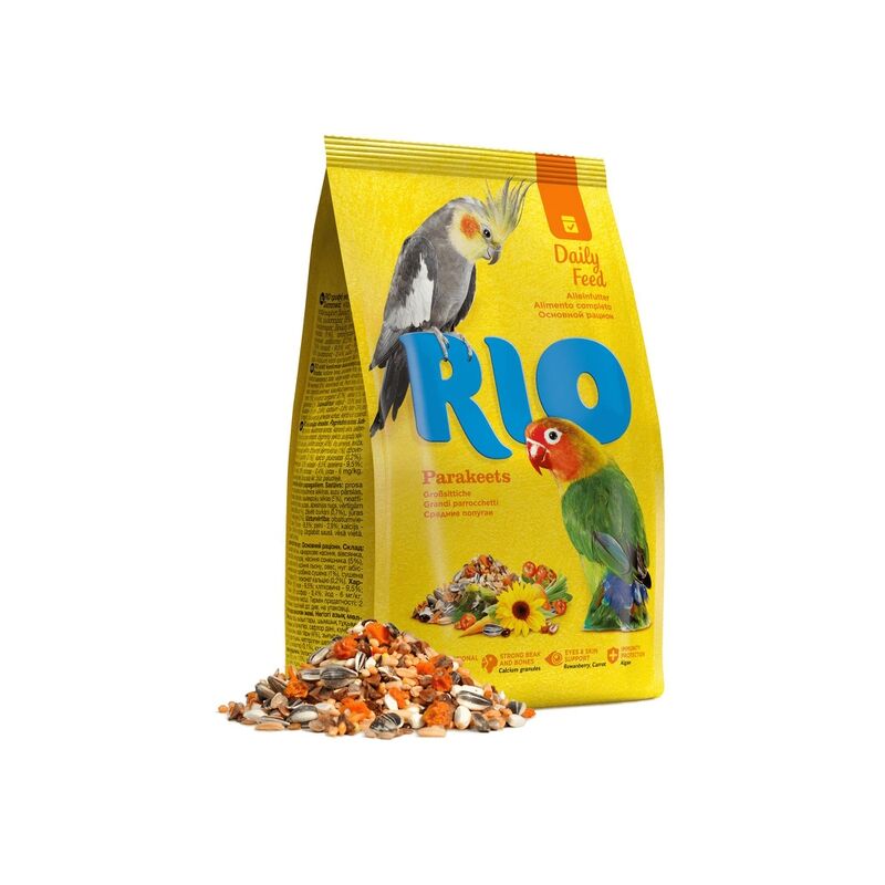 

Alimento Dia Pequeñas Cotorras 500gr - RIO