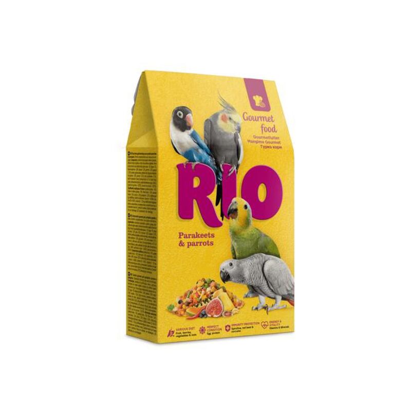 

Alimento Gourmet Pequeñas Cotorras y Loros - RIO