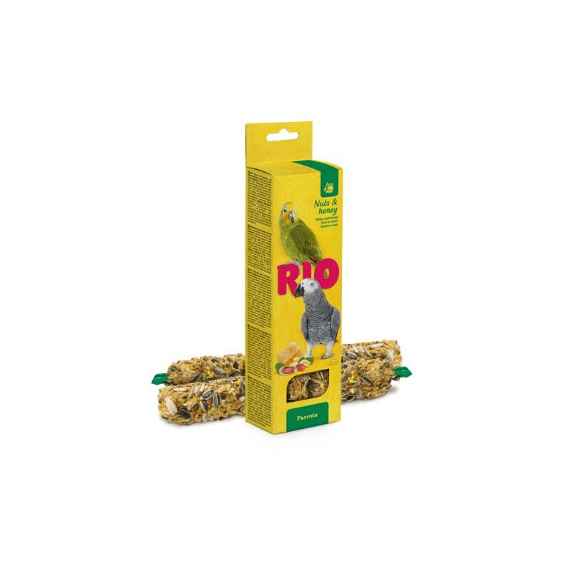 

Barritas con Miel y Nueces para aves 2x90gr - RIO