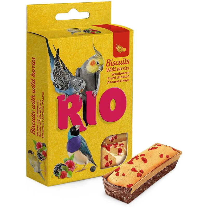 

Galletas con Bayas para Pájaros 5x7gr - RIO