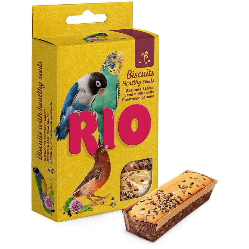 

Galletas con Semillas para Pájaros 5x7gr - RIO