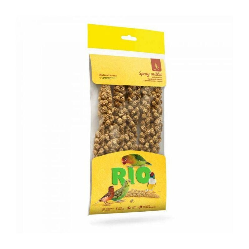

Snack Natural Espiga de Mijo para Pájaros 100gr - RIO