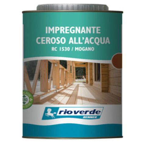RIOVERDE RC 1530 IMPREGNANTE CEROSO 0,750 MOGANO- 6,0 pz