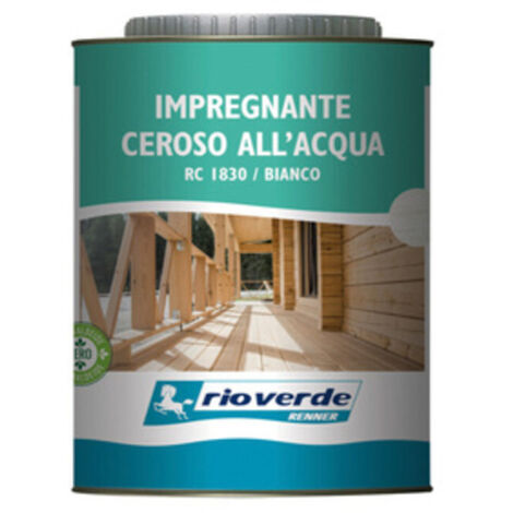 RIOVERDE RC 1830 IMPREGNANTE CEROSO 0,750 BIANCO- 6,0 pz