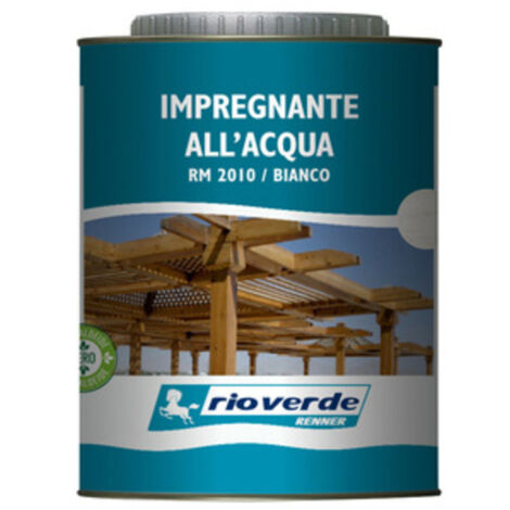 Rioverde Rm 2010 Impregnante 0,750 L Bianco - 6 Pz