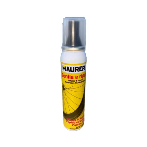 RIPARA E GONFIA GOMME per pneumatici BICI SPRAY MAURER 100 ml
