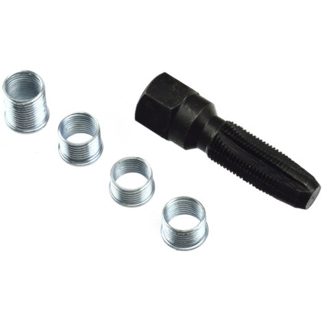 RIPARAZIONE FILETTATURA CANDELE RETTIFICA CANDELE KIT 5pz GEKO G02791