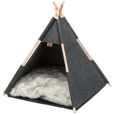 Riparo Tipi TRIXIE - Feltro - 55 × 65 × 55 cm - Antracite