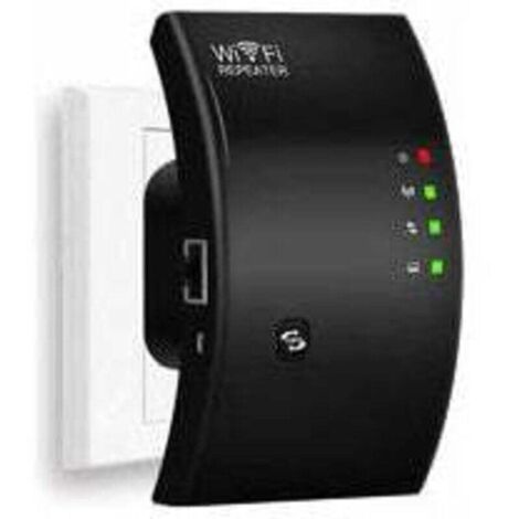 Ripetitore WiFi, potente amplificatore WiFi, extender WiFi N300, amplificatore di segnale WiFi, 1 porta Ethernet, copre fino a 200㎡, facile da installare, compatibile con tutti i decoder Internet