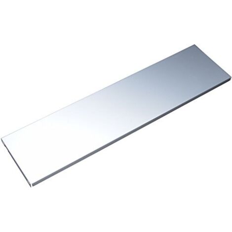RIPIANI IN ACCIAIO - 80 X 20 CM. - ALLUMINIO BIANCO - 2 PZ.