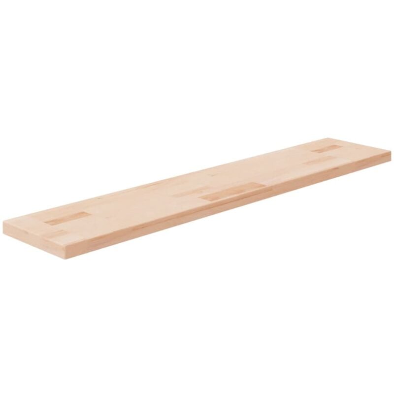 Vidaxl - Ripiano 100x20x2,5 cm Legno Massello di Rovere Non Trattato 5088