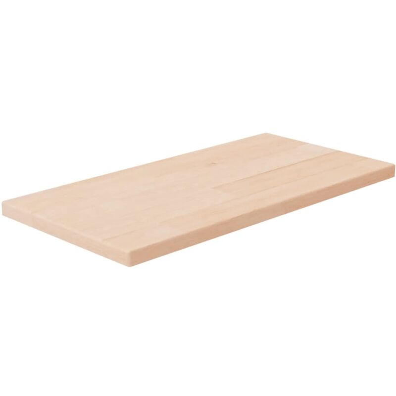 Vidaxl - Ripiano 40x20x1,5 cm Legno Massello di Rovere Non Trattato