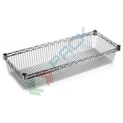 Ripiano contenitore per composizione scaffale cm 46x90,7 cm - serena group
