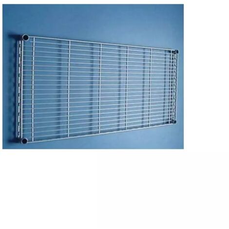 ripiano in filo cromato - 120x35 cm.