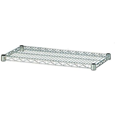Ripiano in filo cromato per scaffale scaffali componibile america cm 46x91
