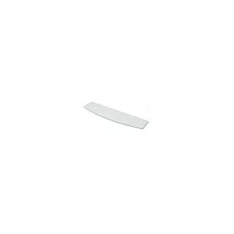 RIPIANO IN VETRO AD ARCO TRASPARENTE CM. 0.6X60X15
